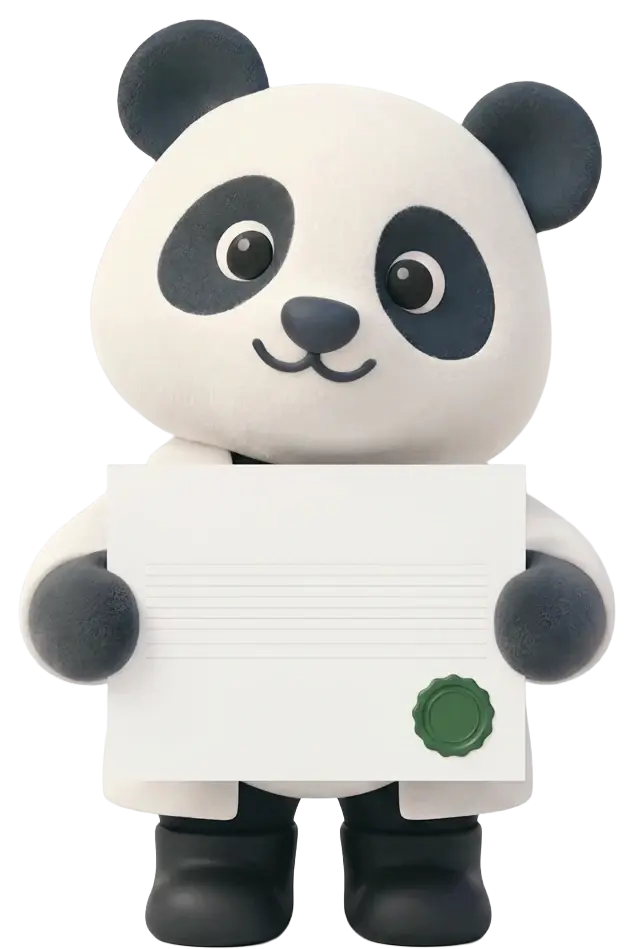 Gaston tend un reçu fiscal
